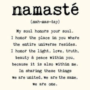 namaste